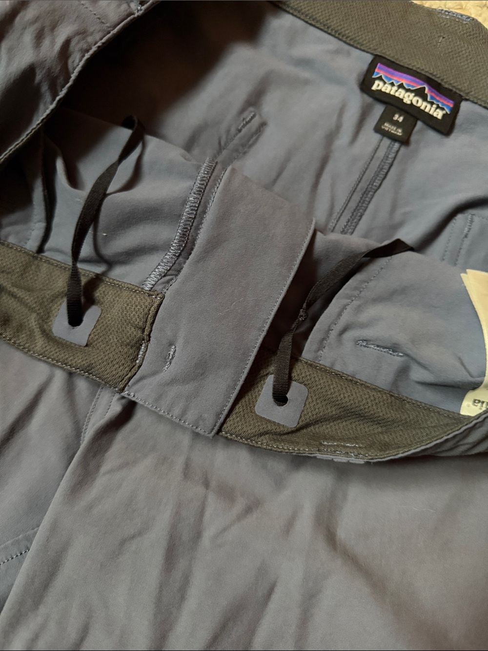 Patagonia Blue Men's Hybrid Performance Shorts - Picture 8 of 8